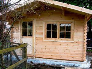 Opal 4x5 Log Cabin