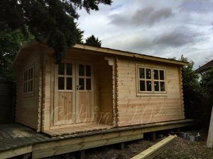 Queen 5x4 Log Cabin