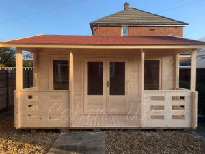 Wenlow 2 Log Cabin